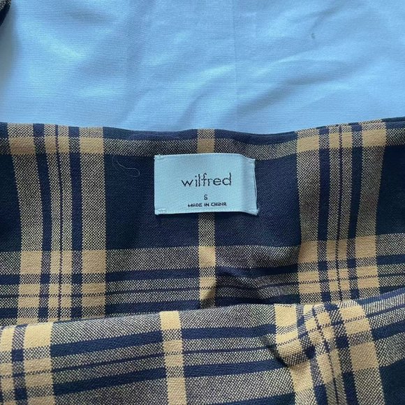 Wilfred Plaid Mini Dress - Picture 6 of 9